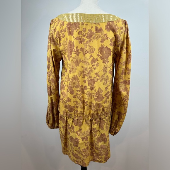 Custo Barcelona Vintage 90 Silk Blend Print Tunic Dress - Size 4 - Picture 4 of 9